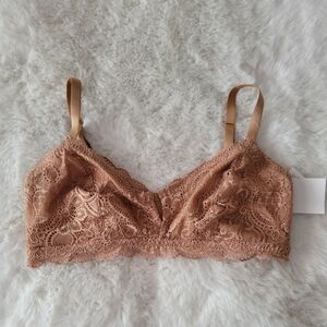 aerie Lace Bralette in Dusty Rose